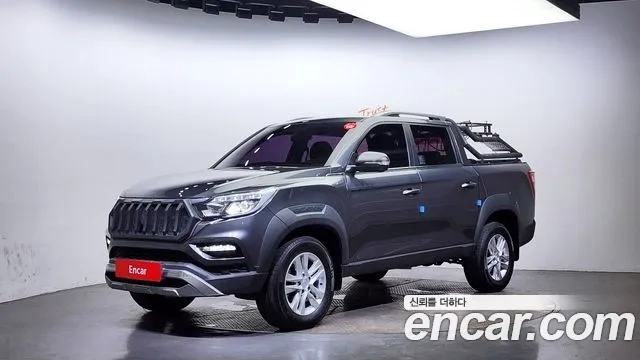 Ssangyong Rexton Sports 2018 Серый из Кореи