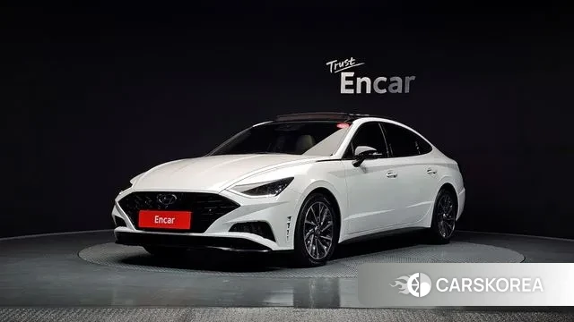 Hyundai Sonata (DN8) 2019 Белый из Кореи