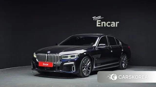 BMW 7 Series (G11) 2021 Черный из Кореи
