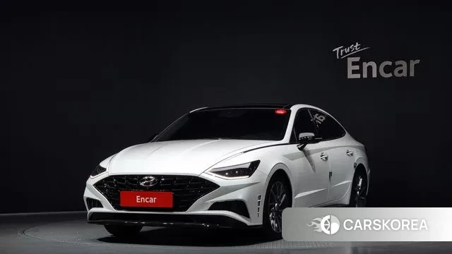 Hyundai Sonata (DN8) 2020 Белый из Кореи