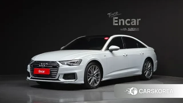 Audi A6 (C8) 2023 Белый из Кореи