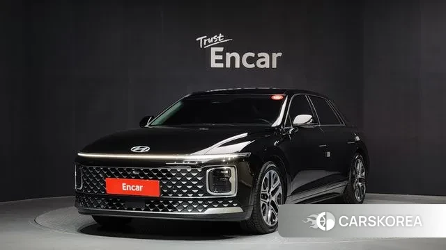 Hyundai Grandeur (GN7) 2023 Черный из Кореи