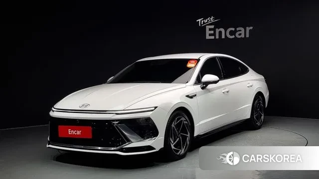 Hyundai Sonata D Edge (DN8) 2024 Белый из Кореи