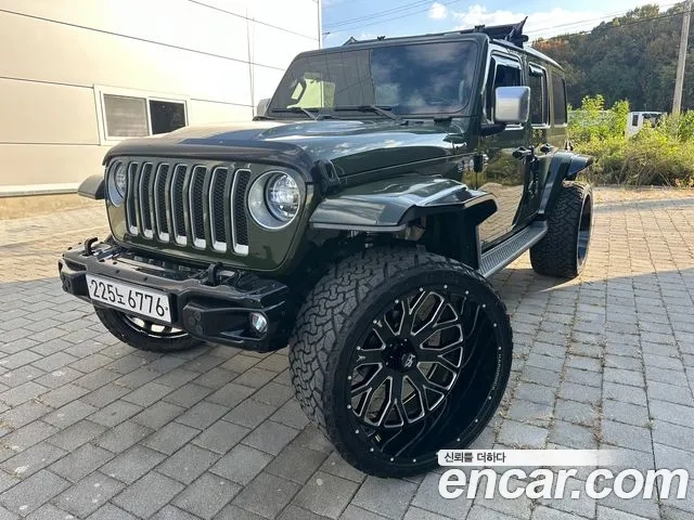 Jeep Wrangler (JL) 2020 Зеленый из Кореи