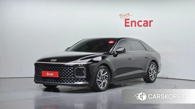 Hyundai Grandeur Hybrid (GN7) 2023 Черный из Кореи