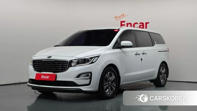 Kia The New Carnival 2019 Белый из Кореи