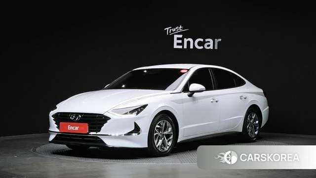 Hyundai Sonata (DN8) 2020 Белый из Кореи