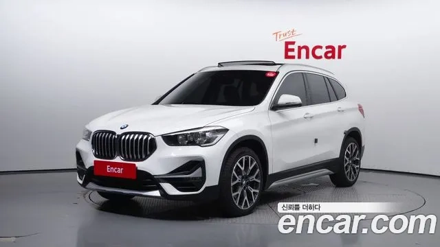 BMW X1 (F48) 2022 Белый из Кореи