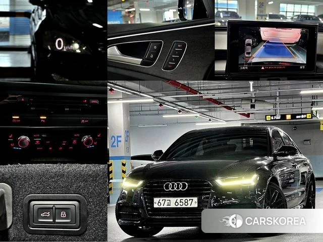 Audi New A6 2018 Черный из Кореи