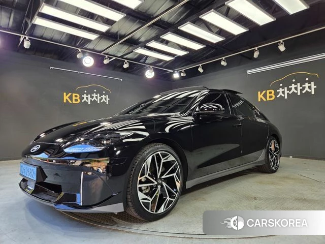 Hyundai Ionic 6 2023 Черный из Кореи