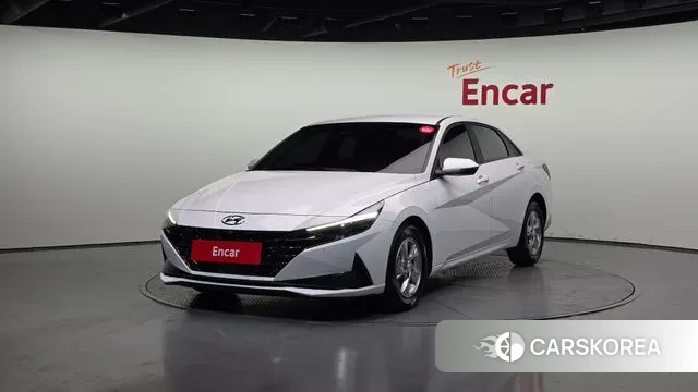 Hyundai Avante (CN7) 2020 Белый из Кореи