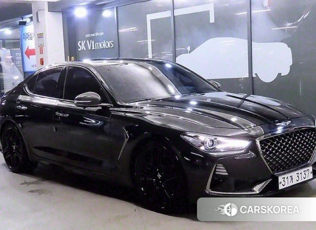 Genesis G70 2018 Черный из Кореи