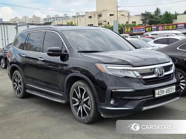 Honda Pilot 3rd generation 2019 Черный из Кореи