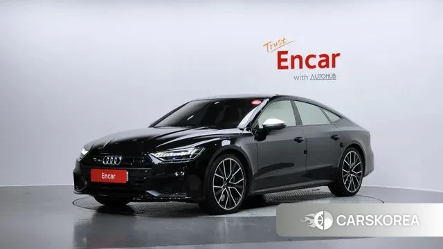 Audi S7 (4K) 2022 Черный из Кореи