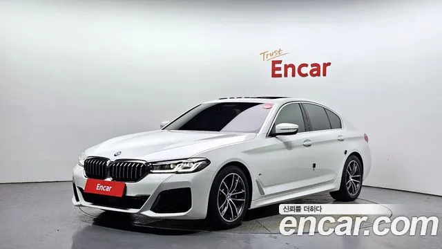 BMW 5 Series (G30) 2021 Белый из Кореи