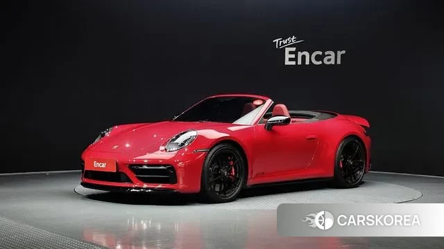 Porsche 911(992) 2022 Красный из Кореи