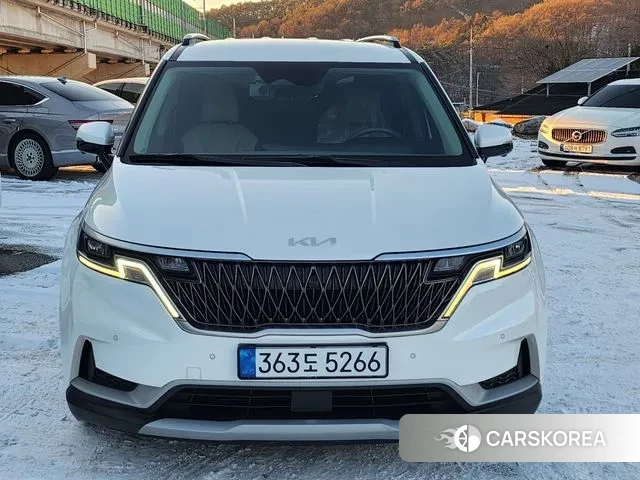 Kia Carnival 4th generation 2021 Белый из Кореи