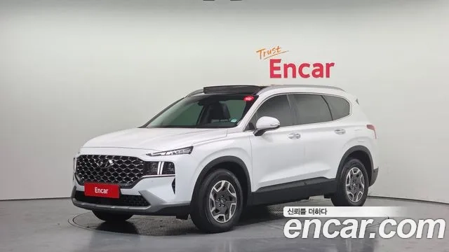 Hyundai The New Santa Fe 2023 Белый из Кореи