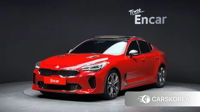 Kia Stinger 2019 Красный из Кореи