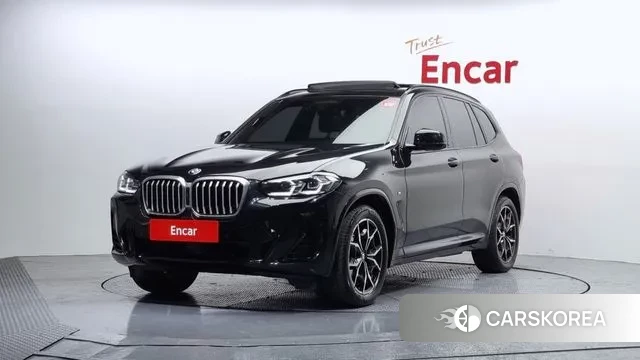 BMW X3 (G01) 2024 Черный из Кореи