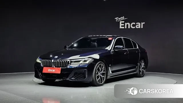 BMW 5 Series (G30) 2023 Черный из Кореи