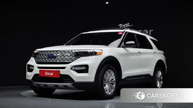 Ford Explorer 6th Generation 2021 Белый из Кореи