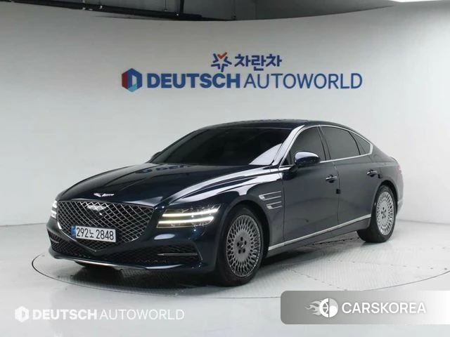 Genesis G80 (RG3) 2021 Синий из Кореи