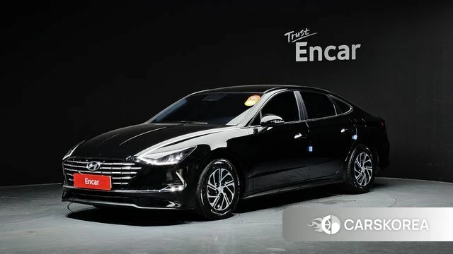 Hyundai Sonata Hybrid (DN8) 2021 Черный из Кореи