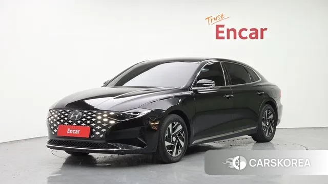 Hyundai The New Grandeur IG Hybrid 2021 Черный из Кореи