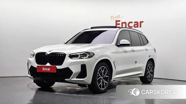 BMW X3 (G01) 2022 Белый из Кореи