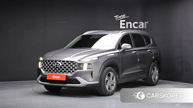 Hyundai The New Santa Fe 2021 Серый из Кореи