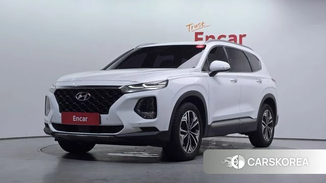 Hyundai Santa Fe TM 2018 Белый из Кореи