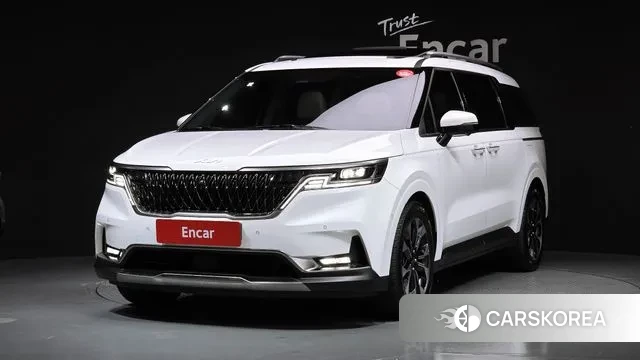 Kia Carnival 4th generation 2021 Белый из Кореи