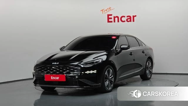 Kia K8 Hybrid 2022 Черный из Кореи