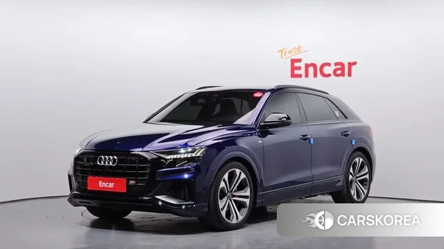Audi Q8 (4M) 2023 Синий из Кореи