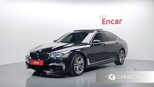 BMW 7 Series (G11) 2018 Черный из Кореи