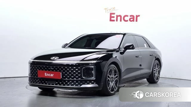 Hyundai Grandeur Hybrid (GN7) 2023 Черный из Кореи