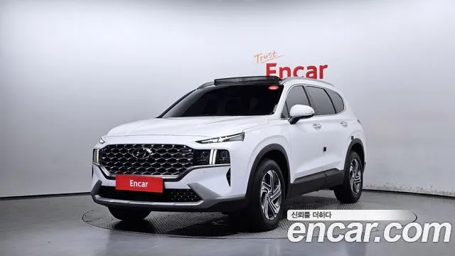 Hyundai The New Santa Fe 2023 Белый из Кореи