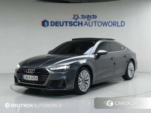 Audi A7 (4K) 2021 Серый из Кореи