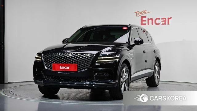 Genesis GV80 2021 Черный из Кореи
