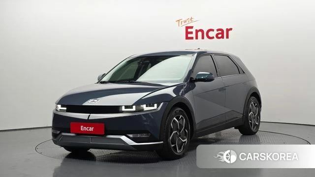 Hyundai Ionic 5 2021 Темно-зеленый из Кореи