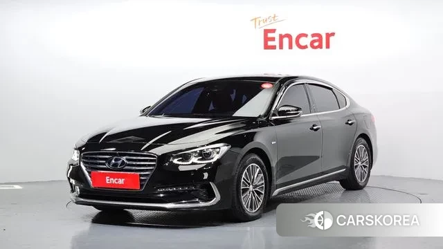 Hyundai Grandeur IG Hybrid 2018 Черный из Кореи