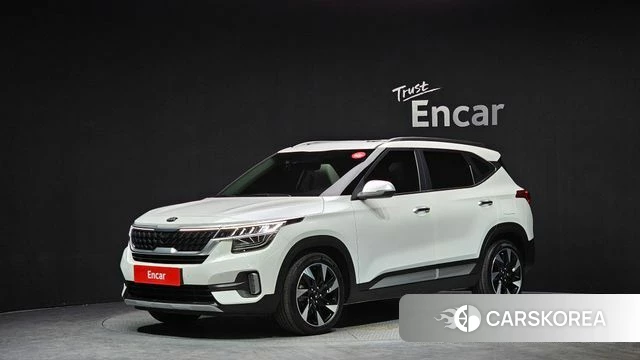 Kia Seltos 2021 Белый из Кореи
