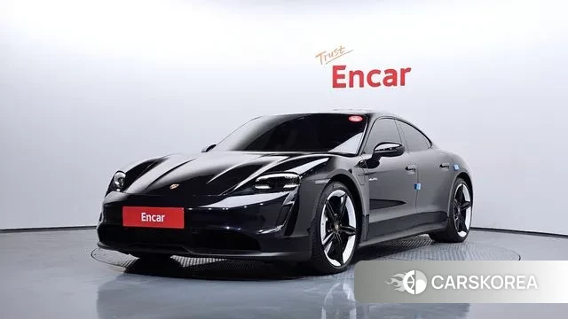 Porsche Taycan 2021 Черный из Кореи