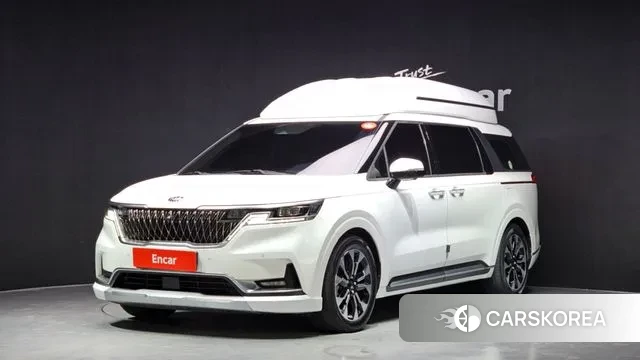 Kia Carnival 4th generation 2021 Белый из Кореи