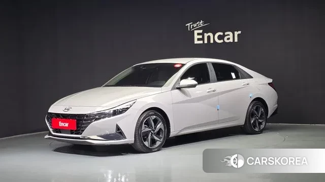 Hyundai Avante (CN7) 2021 Серый из Кореи