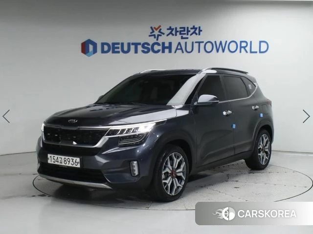Kia Seltos 2020 Серый из Кореи