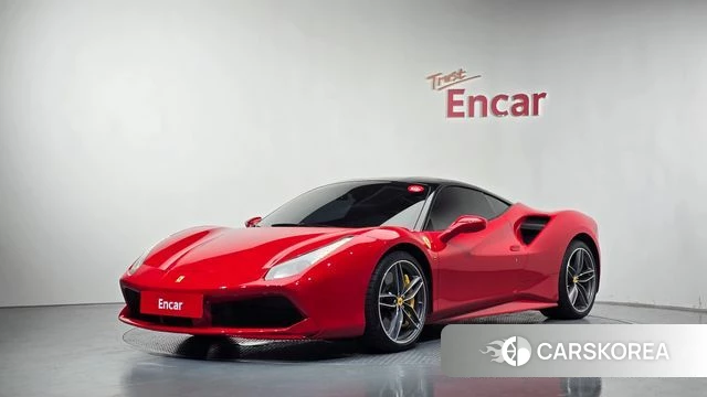 Ferrari 488 GTB 2018 Красный из Кореи