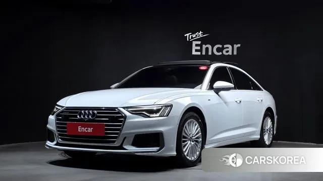 Audi A6 (C8) 2020 Белый из Кореи