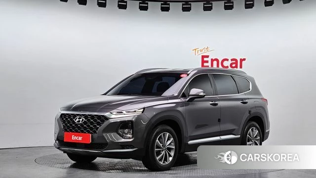 Hyundai Santa Fe TM 2019 Серый из Кореи